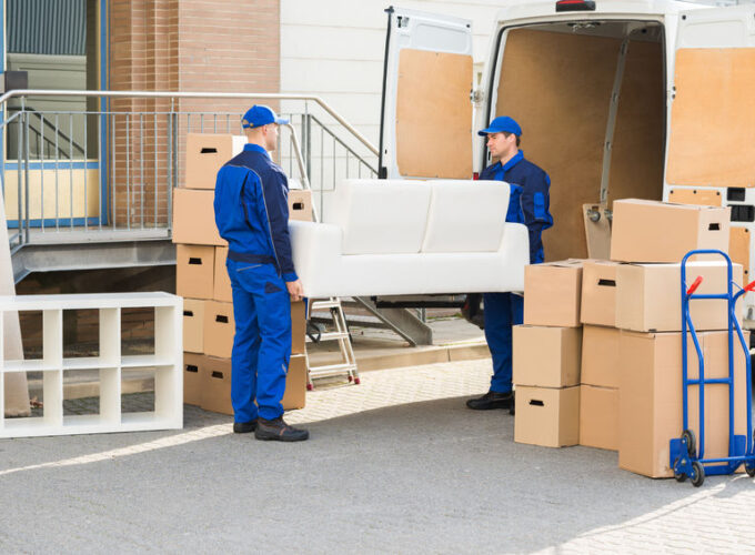 people-with-cardboard-boxes-on-heads